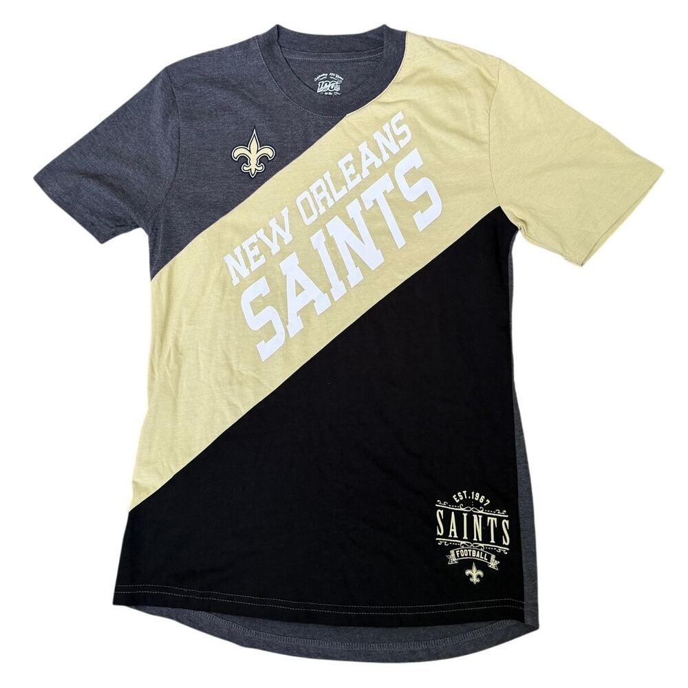 New Orleans Saints NFL 100th Anniversary Commemorative Youth Shirt Size L